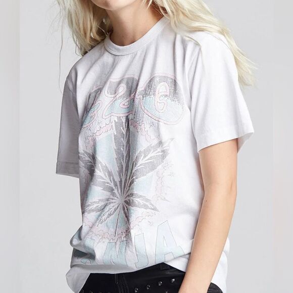 Recycled Karma - Odd People - Ganja Tee/T-Shirt - S - NWT - Picture 2 of 3